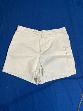 Banana Republic Women's Cream Utility Shorts - size-2